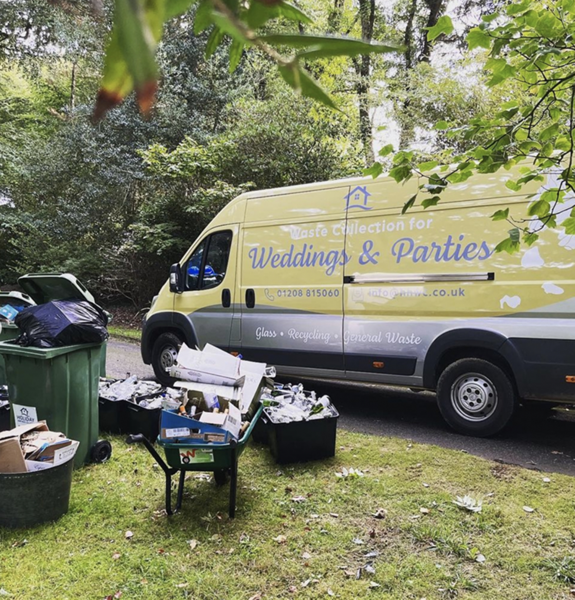 Wedding Rubbish Collection Cornwall