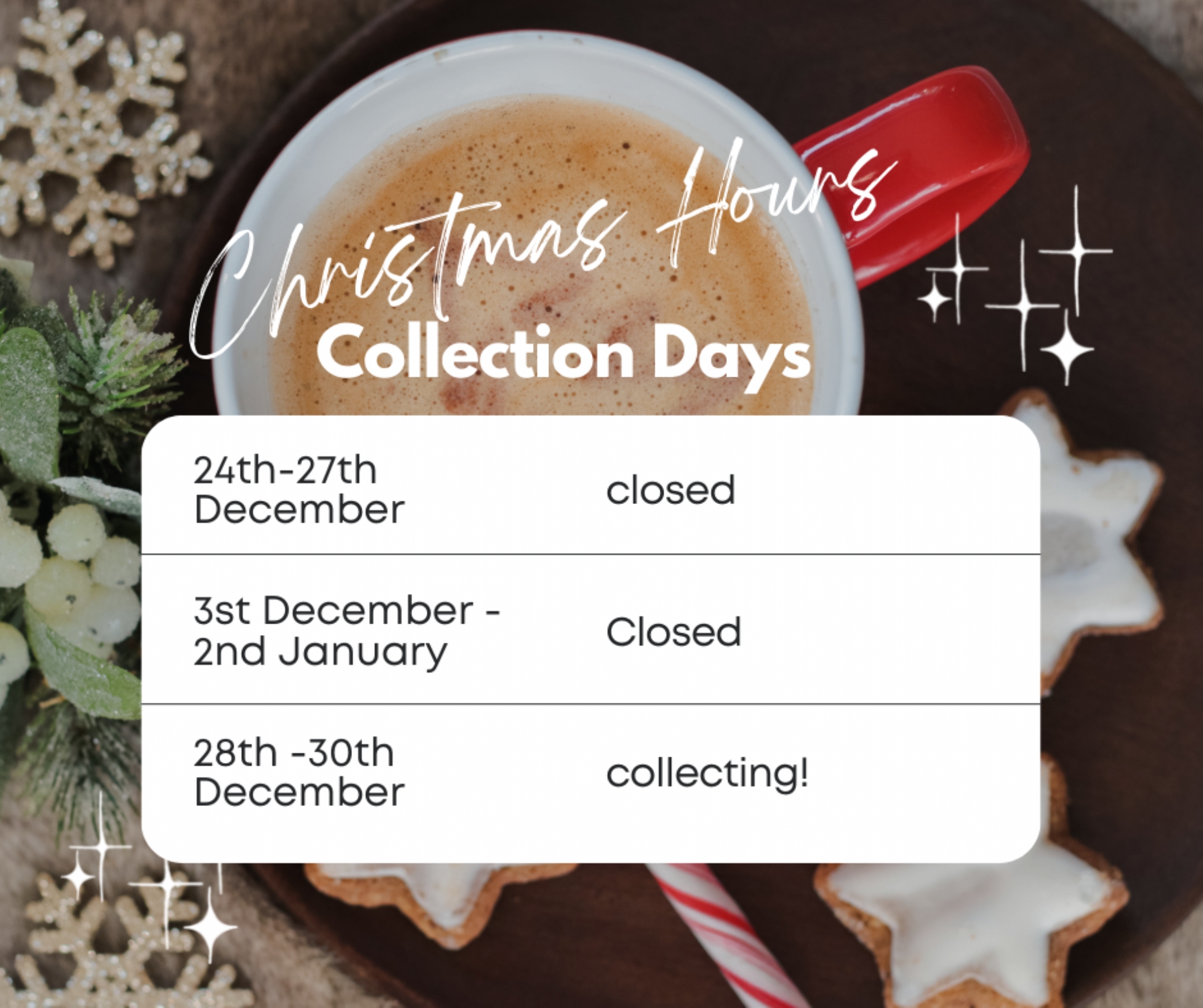 Christmas Collection Days